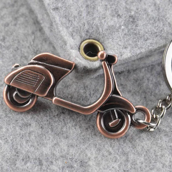 Брелок для мотоцикла античные бронзовые кольца с покрытием|key ring|keychain for motorcyclekey