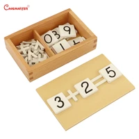 educational toys for 5 year old toddlers and preschoolers arithmetic signs box wood beech math toys montessori materials ma011 3
