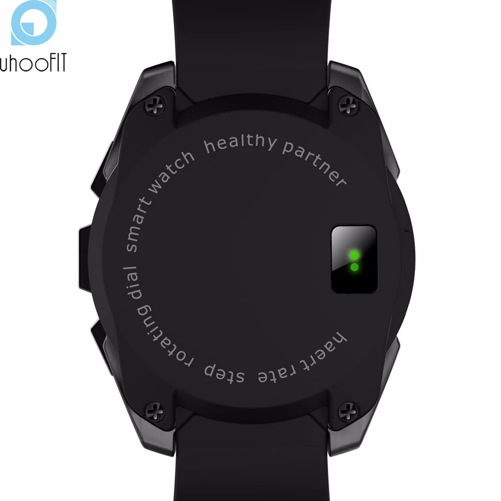 Uhoofit G5 Смарт-часы MTK2502 Smartwatch монитор сердечного ритма Фитнес трекер вызова SMS