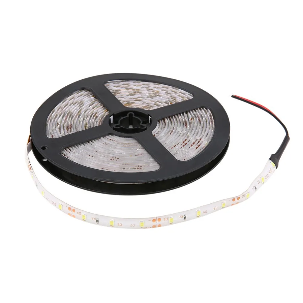 Водонепроницаемый 5 м 300 светодиодный RGB Светодиодные ленты света 3528 DC12V 1A 60