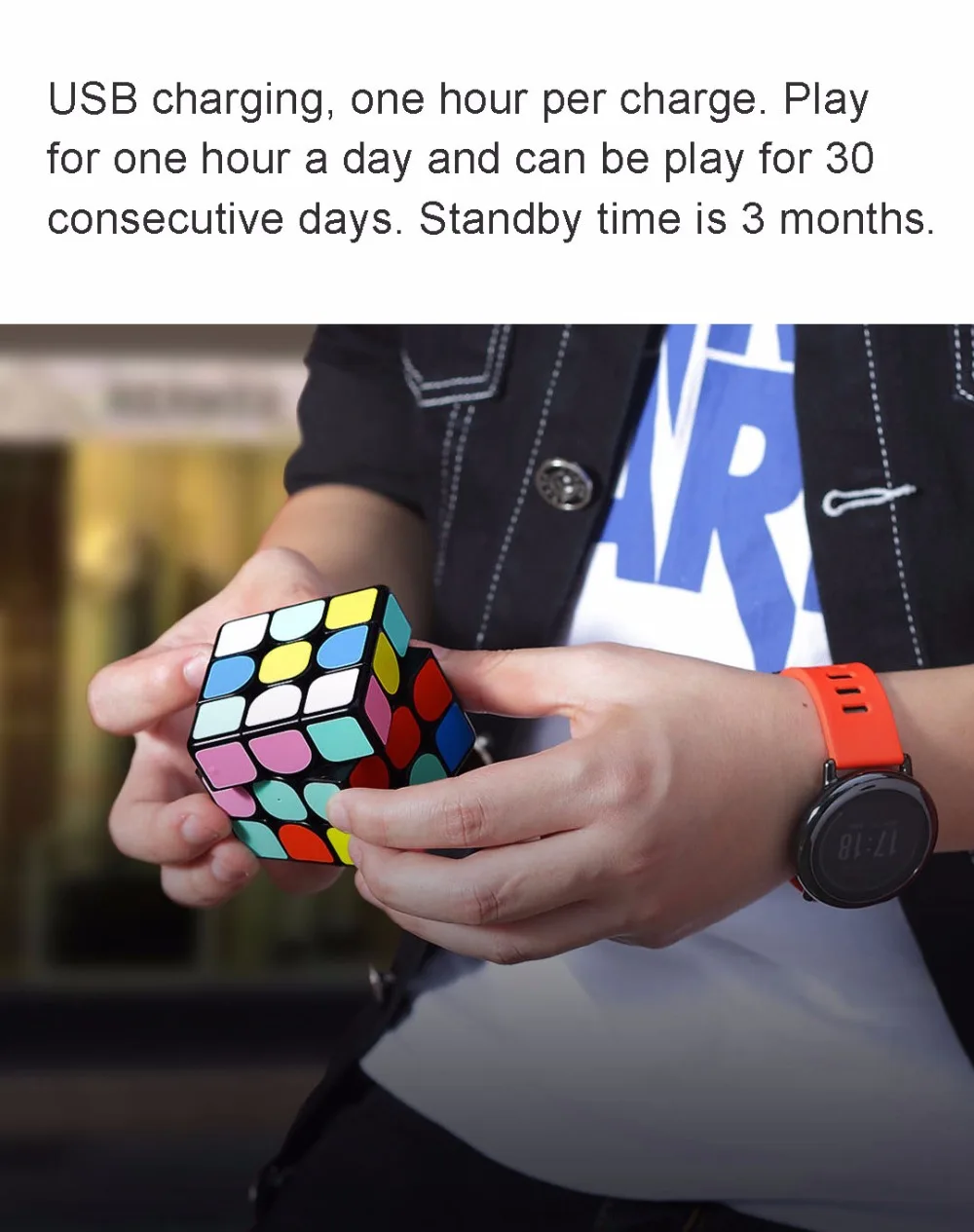 Xiaomi Giiker Super Smart Cube i3 Bluetooth подключение приложение синхронизация зондирования идентификация интеллектуальная игрушка