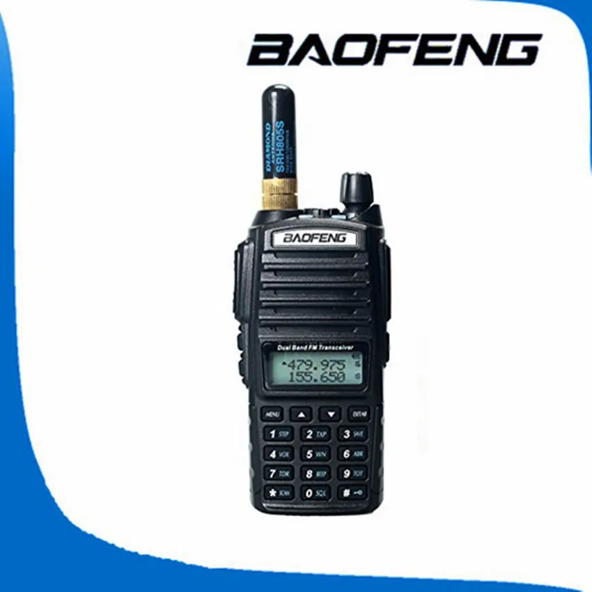 2 шт. новая Двухдиапазонная UHF VHF SRH805S SMA гнездовая антенна для TK3107 Baofeng рация радио |
