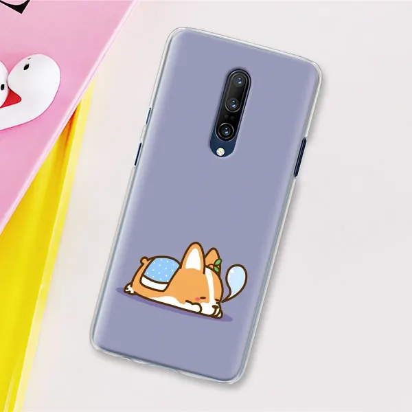 11 Мультяшная собака корги Шиба ину чехол для Oneplus 7 Pro 6 7 6T 5T жесткий чехол-накладка для мобильного телефона Coque - Цвет: 11