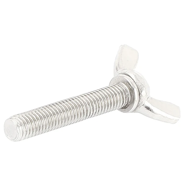 60 мм длинный M8 резьба 304 винты из нержавеющей стали с крыльями бабочки 2 шт|wing