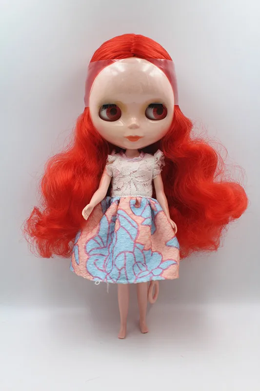 Special sale doll orange - red hair Blygirl Blyth common body 7 naked baby doll's normal skin | Игрушки и хобби