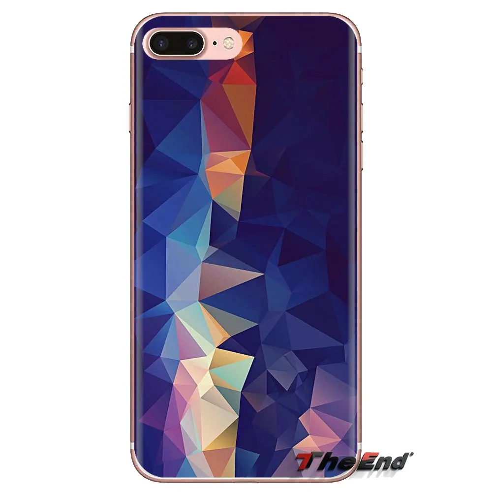 Силиконовый чехол для телефона Xiaomi Redmi 4A S2 Note 3 3S 4 4X 5 Plus 6 7 6A Pro Pocophone F1 Polygon ART Graphic design