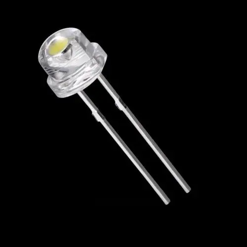 

100pcs F5 5mm Emerald GREEN Straw Hat Superbright LED Light LED lamp