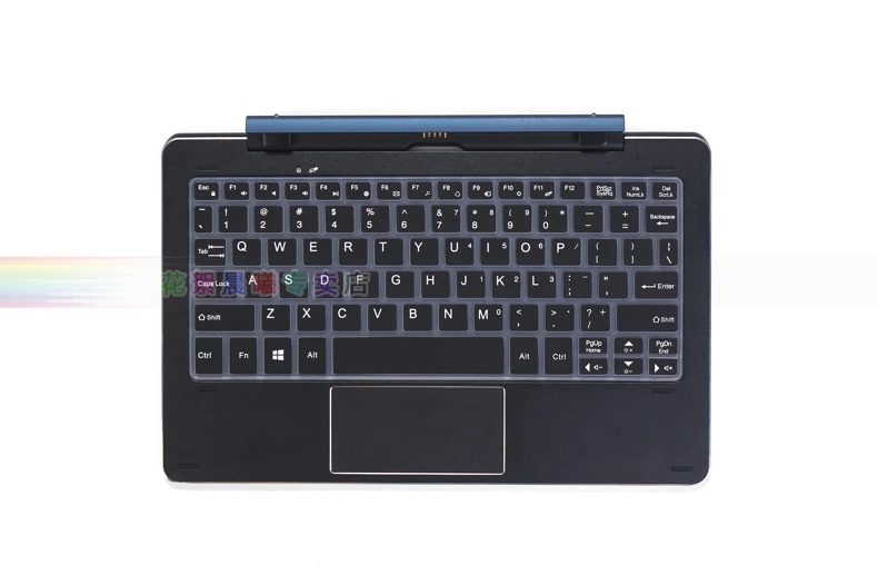 10,8 ''силиконовый защита для клавиатуры ноутбука кожного покрова для chuwi Hi10 плюс Vi10 плюс 10,8 дюймовый планшет клавиатура охранник - Цвет: black
