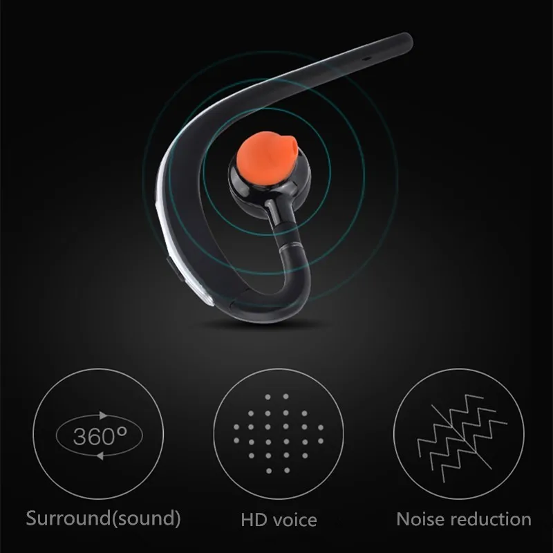 Гарнитура с громкой связью, Bluetooth, наушники, Беспроводные спортивные наушники с защитой от пота, bluetooth наушники с микрофоном, наушники с голосовым управлением с наушниками