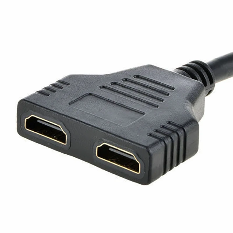 1080P HDMI порт папа 2 Женский 1 в Out сплиттер кабель адаптер конвертер 30 см дома |
