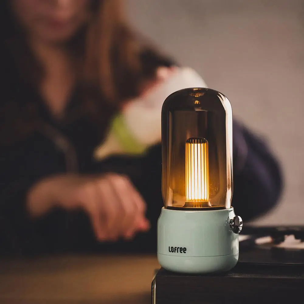 XIAOMI MIJIA ночник LOFREE портативный свет при свечах окружающий Светодиодная