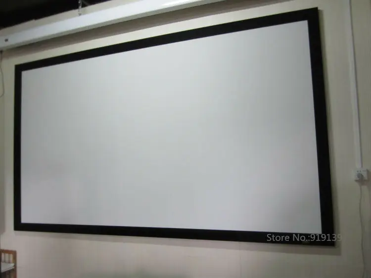 3D-экран для проектора 110 дюйма 80 мм с алюминиевой фиксированной рамкой |