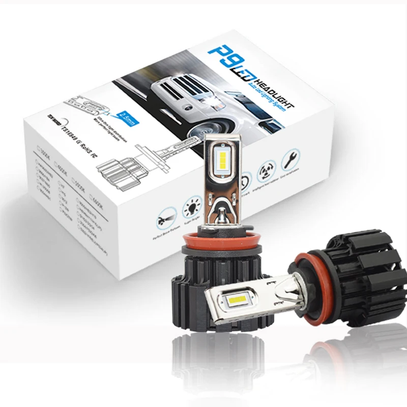 LED Headlights H11 H8 H9 H10 100W 13600LM Led Fog Light Lamps Bulbs | Car Headlight Bulbs(LED)