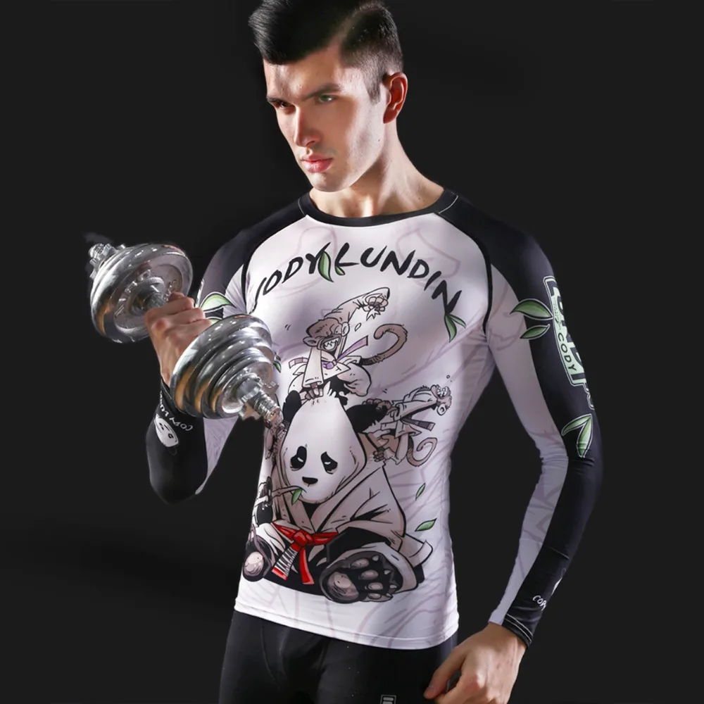 Мужской компрессионный спортивный костюм Быстросохнущий Спортивный для