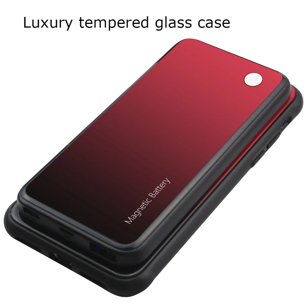 Магнитный внешний аккумулятор на 5000 мА · ч зарядное устройство чехол для