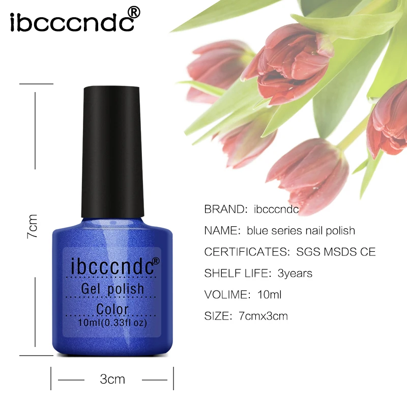 Темно синий УФ гель для ногтей 10 мл долговечный светодиодный Гель лак нейл арта