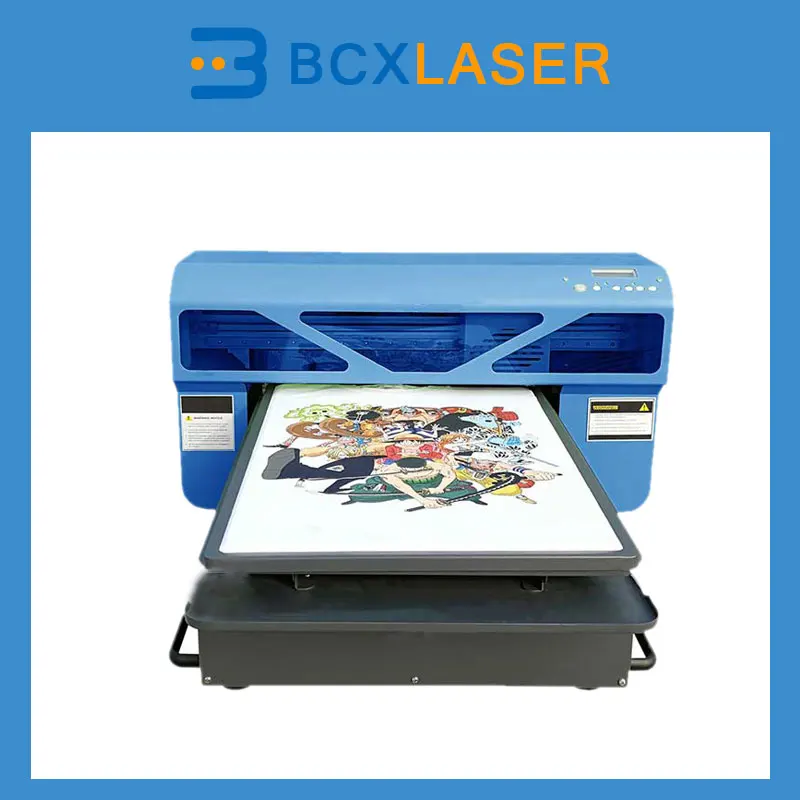 Новый дизайн многоцветная печатная машина для футболок высокого качества по