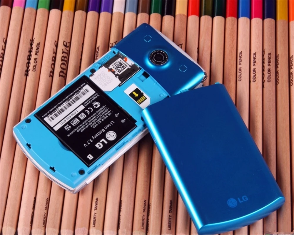 GD580 разблокированный LG GD580 800 мАч 3.15MP внешний скрытый oled-дисплей мобильный телефон