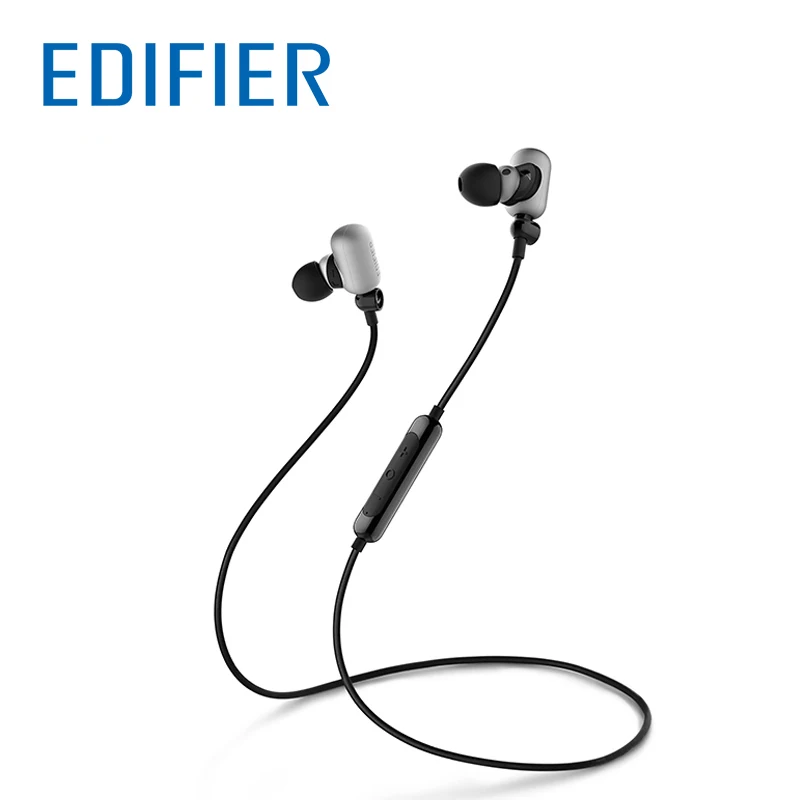EDIFIER W293BT наушники вкладыши Bluetooth с шумоподавлением спортивные бас стерео IPX7