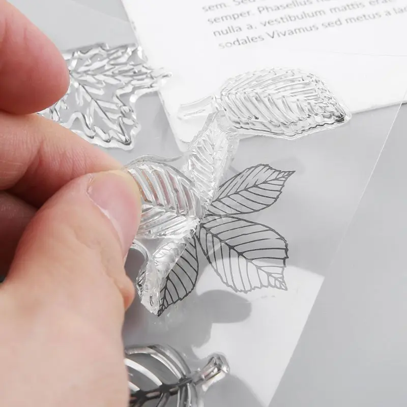 Лист силиконовый прозрачный печать DIY Скрапбукинг рельефная фотография альбом