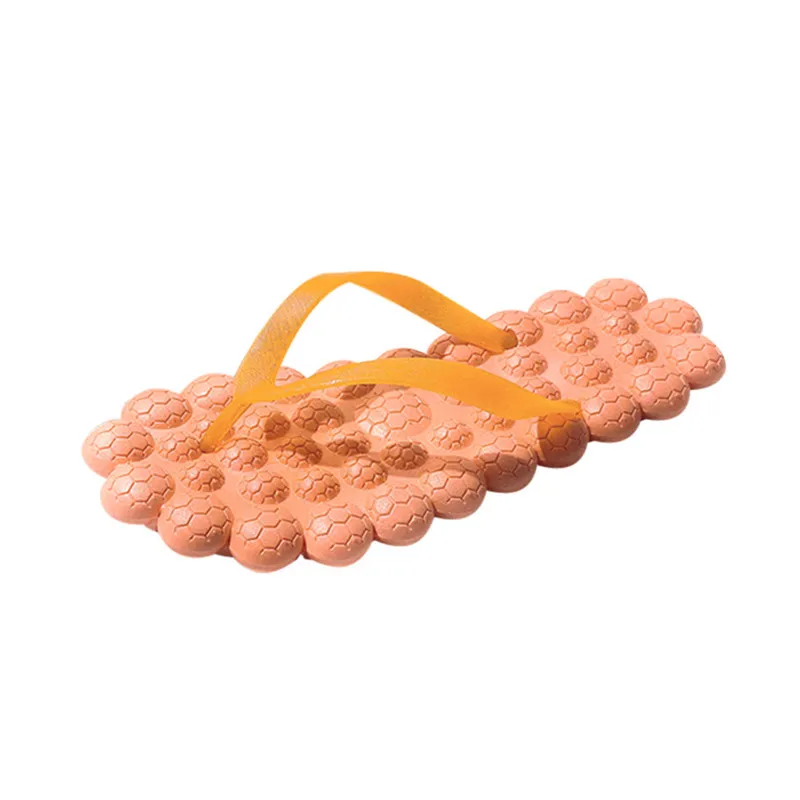 2018 креативный дизайн модная женская Массажная обувь на плоской подошве