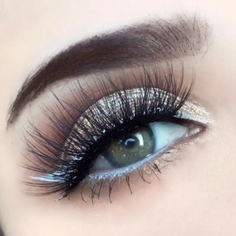 GXO красоты Магнитная ресницы природный магнит с двойными магнитами 6D Премиум