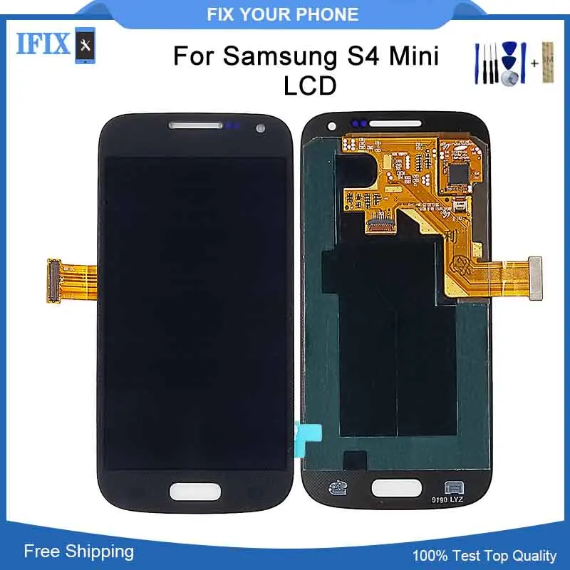 Для Samsung Galaxy S4 Mini i9195 i9190 GT i9192 дисплей кодирующий преобразователь сенсорного