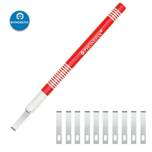 Прецизионный резак для ремонта печатных плат телефона гравировальные ремесленные ножи DIY ручные инструменты нескользящий металлический набор нож для скальпеля