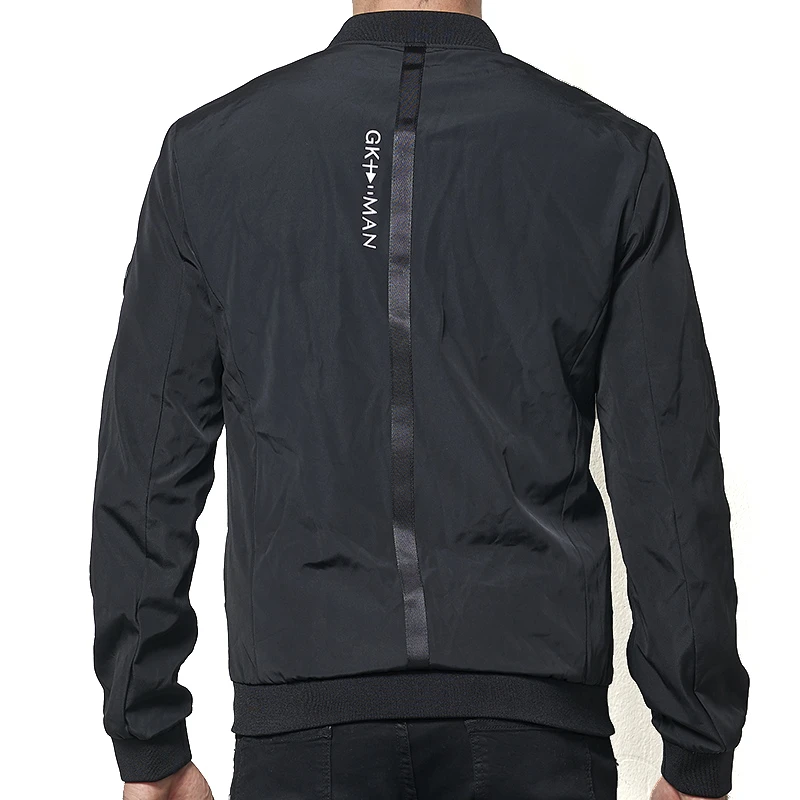 Мужская куртка MuLS осенняя замшевая с воротником в стиле Мандарин размер M 4XL