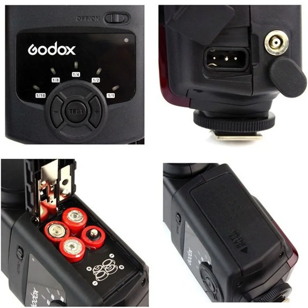 Кольцевой светильник Godox для макросъемки кольцевой 10 с 6 переходными кольцами