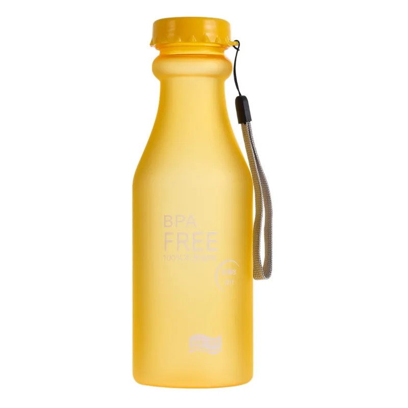 ANGRLY Portable 550ml Plastic Sports Water Bottle Leak-proof Bike/Outdoor/Climbing/Camp High Quality Kettle bottle | Дом и сад