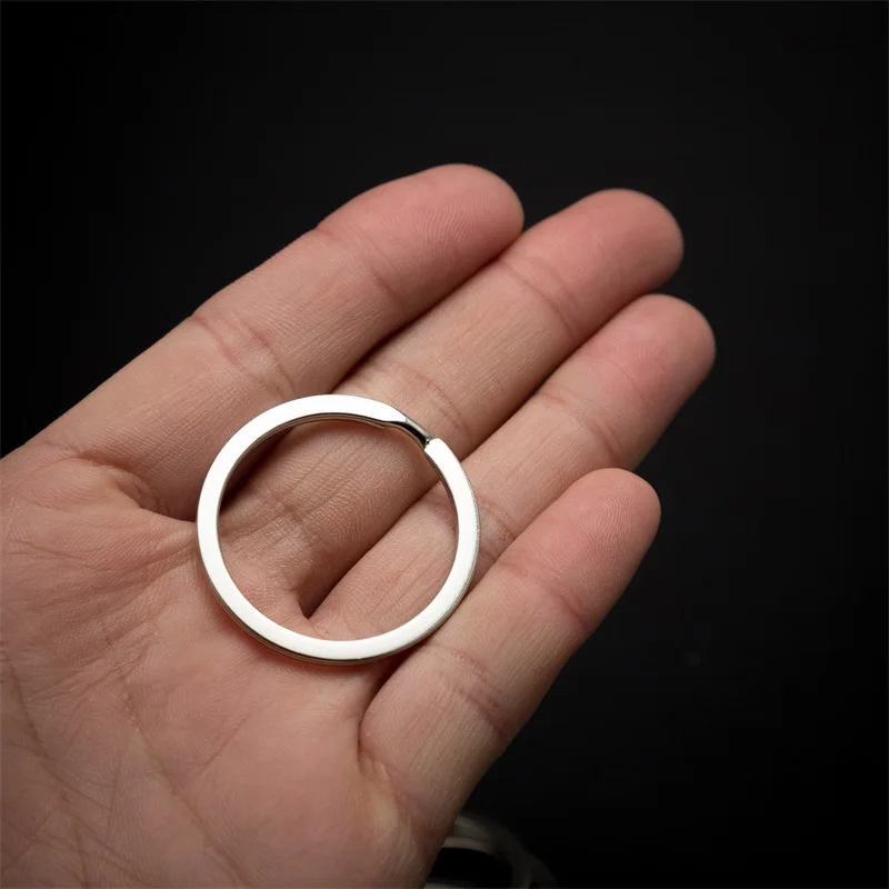 10Pcs/Bag 20/25/30mm Metal Key Holder Split Rings Unisex Keyring Keychain Link Keyfob DIY Chains Accessories | Украшения и