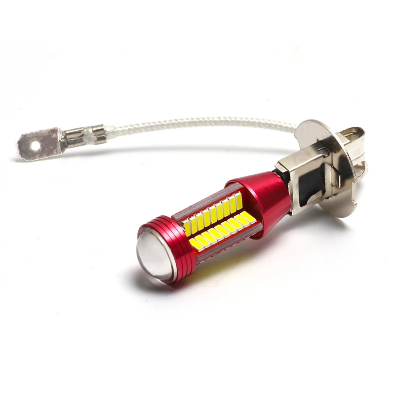 KEYECU 2 шт. чрезвычайно яркие белые H3 4014 78SMD мощные светодиодные лампы для DRL или