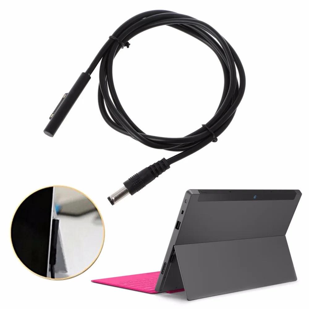 5 5*2 мм DC адаптер зарядного устройства зарядный кабель шнур для Microsoft Surface Pro 3 4 Tablet