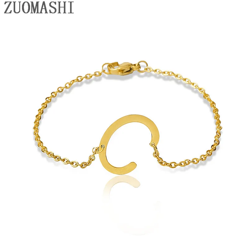 Браслет из нержавеющей стали с буквами для подружки невесты | Украшения и