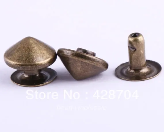 Бесплатная доставка 1000 комплектов стильные ранцы в стиле панк с заклепками