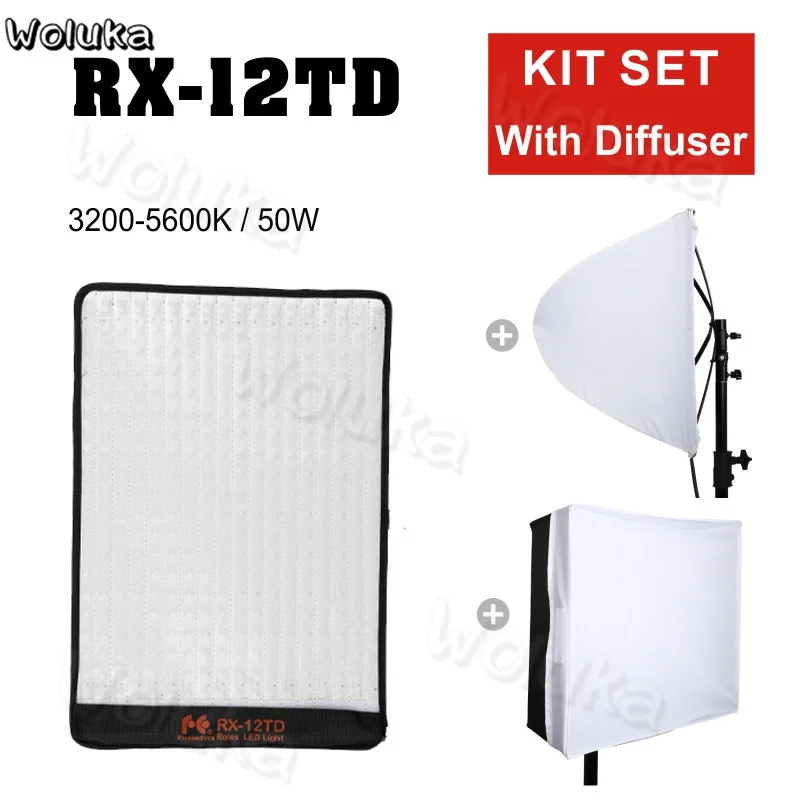 Сокол глаза 50 Вт двухцветный светодиодный видео свет водонепроницаемый