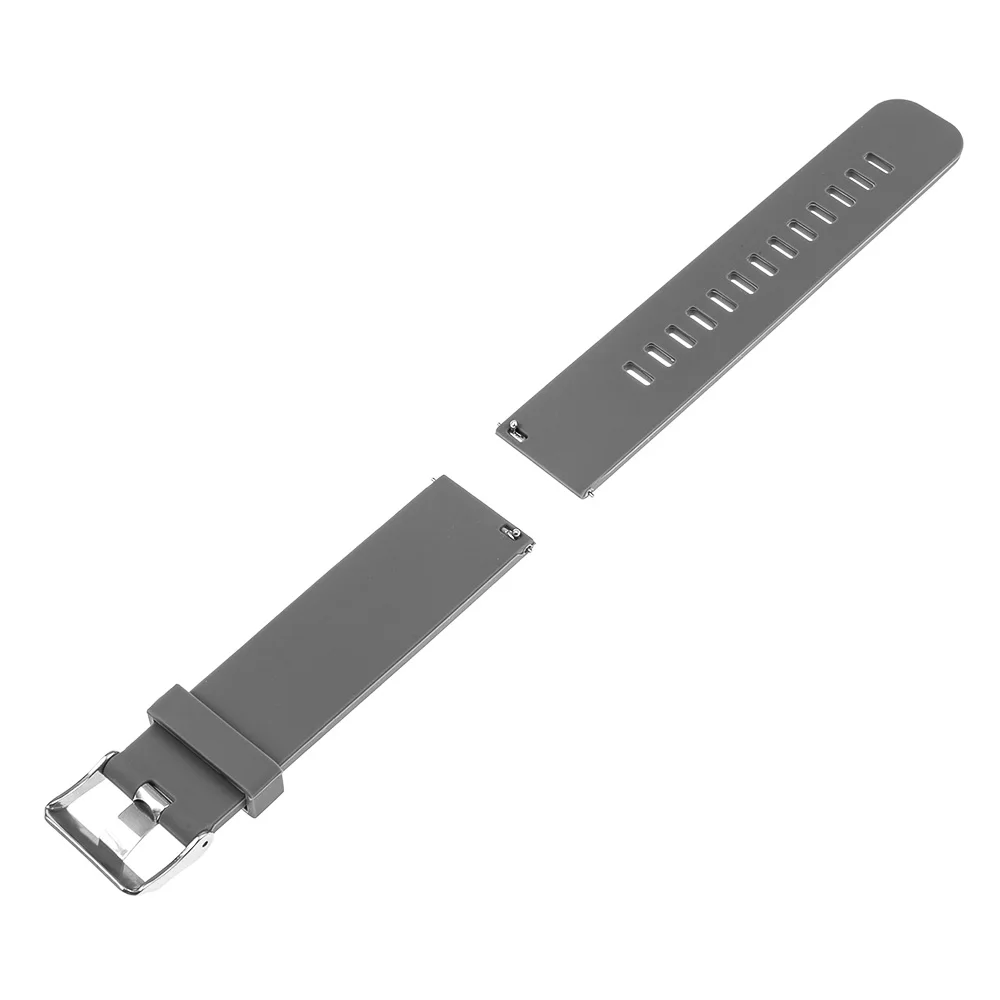 20 мм 22 быстросъемный резиновый ремешок для часов Amazfit Huami Xiaomi Bip BIT PACE Lite