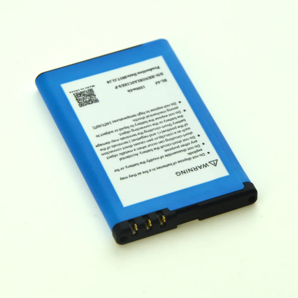 HKFASTEL Новый BL 5J литий ионный аккумулятор для мобильного телефона Батарея Nokia 5800
