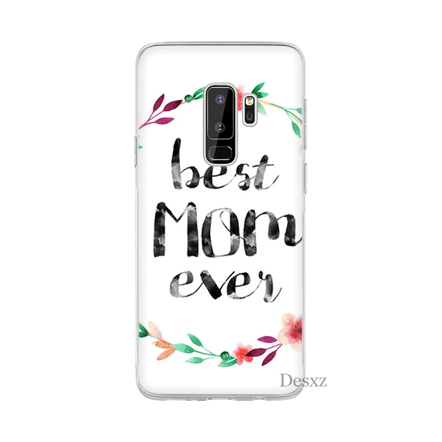 Чехол для телефона My Best Mom чехол Samsung Galaxy S3 S4 S5 S6 S7 S8 S9 Edge Plus Note 8 9 | Мобильные