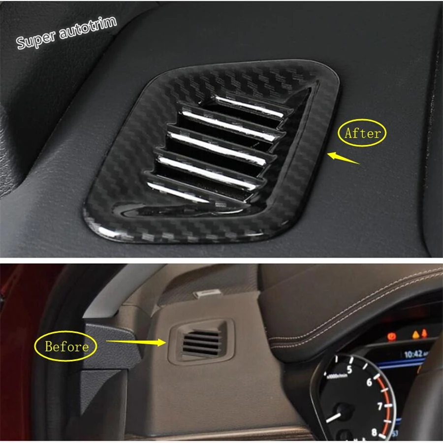 

Lapetus Accessories Interior Dashboard Side Air Conditioning AC Outlet Vent Cover Trim ABS Fit For Nissan Teana Altima 2019 2020