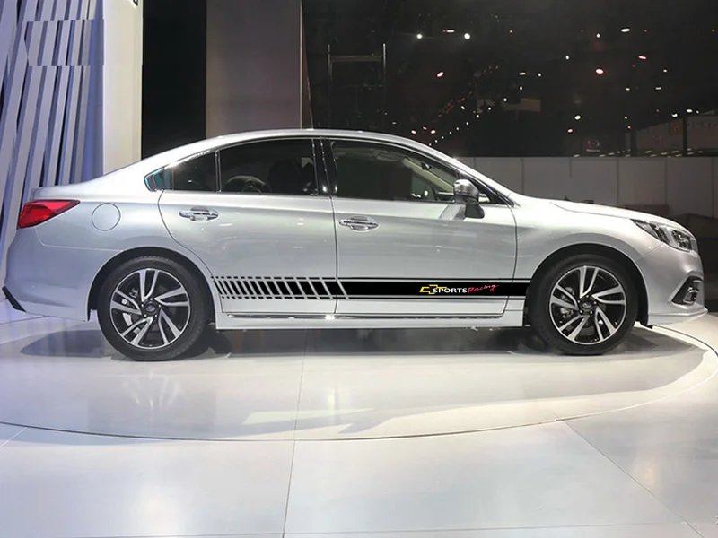 2 шт./лот автомобильный боковой корпус Стикеры для Chevrolet Cruze Captiva Lacetti Орландо Epica