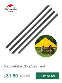 Naturehike открытый палатки Аксессуары для кемпинга ногтей тент колышек алюминиевый сплав винт солнечные укрытия Кола для снега пляж пастбища