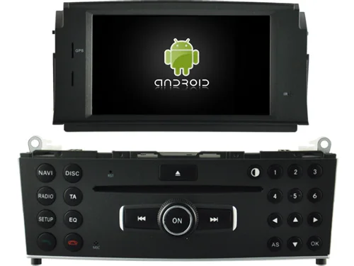 Android 8 0 автомобильный аудио dvd плеер для MERCEDES BENZ C CLASS W204 (2007 2011) gps мультимедиа