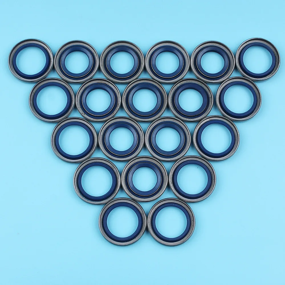 

10 x Crankshaft Oil Seal Set For Husqvarna 362 365 EPA 365 Special 371K 371 372 XP 375 K Jonsered 2063 2163 2065 2165 2071 2171