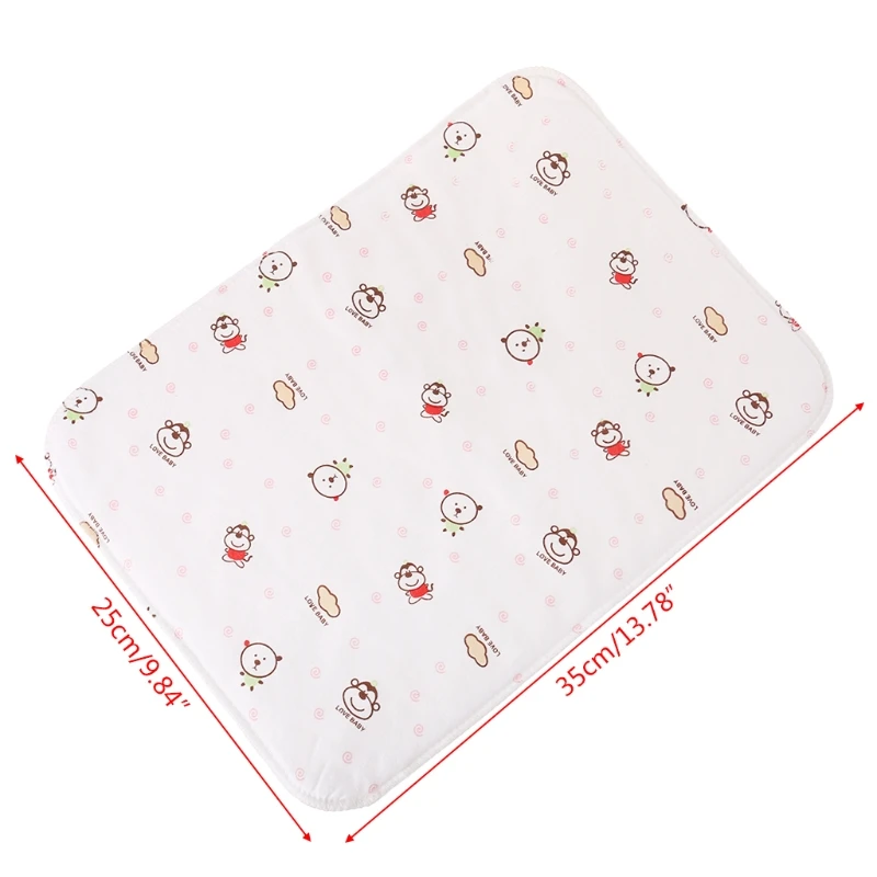

1 Pc Baby Changing Pad Reusable Waterproof Stroller Diaper Folding Soft Mat Washable New