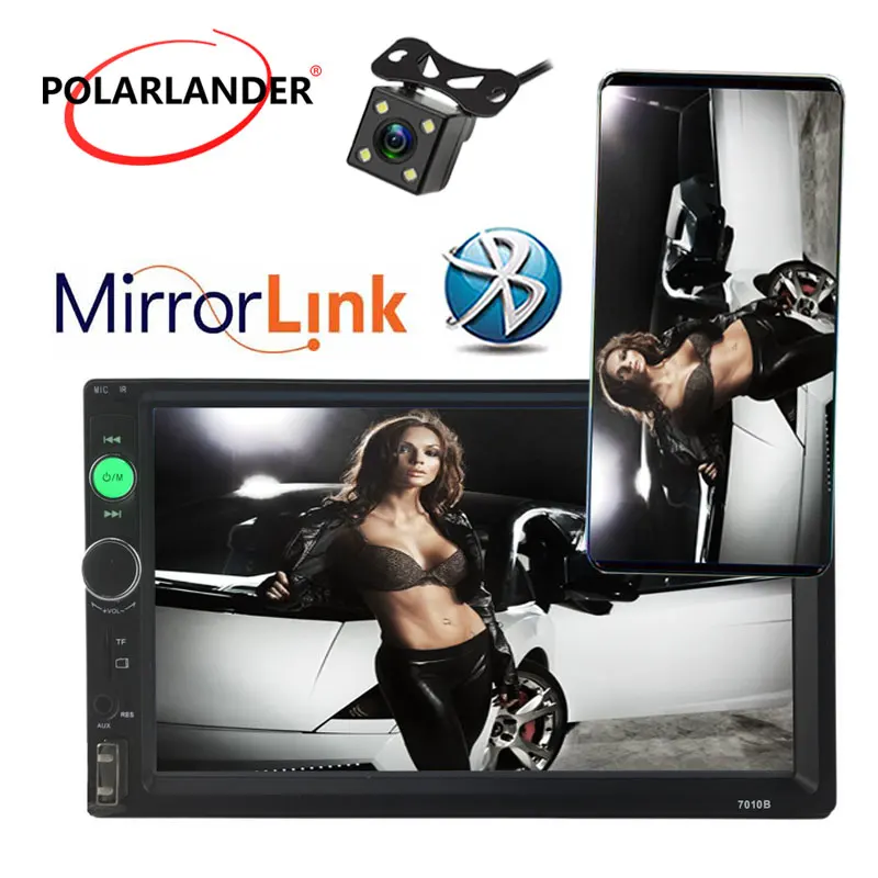 Автомагнитола 7 дюймов 2 Din MP5 с сенсорным экраном Bluetooth USB/TF/FM/Auxin для Android|usb stereo