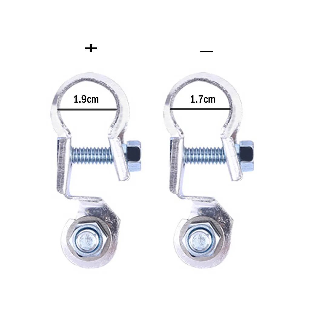 2 шт. сплав авто Батарея клеммы колпачки разъем крышка гайка автомобиль