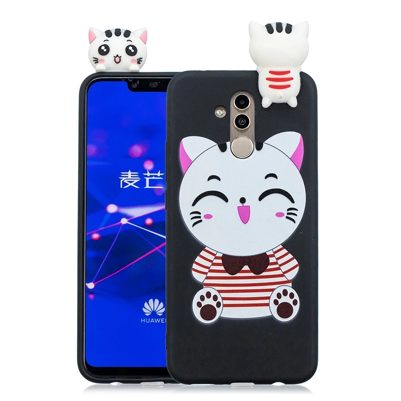 ETUI huawei Коврики 20 Lite чехол 3D Милый Панда Единорог силиконовый чехол на принципиально huawei Коврики 20 Lite случае telefontok женские - Цвет: 11