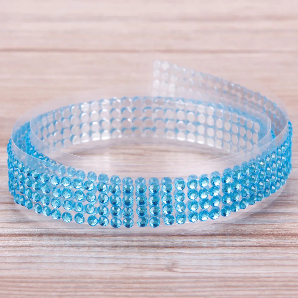 Новые популярные самоклеящиеся стразы наклейка сделай сам клейкая лента для